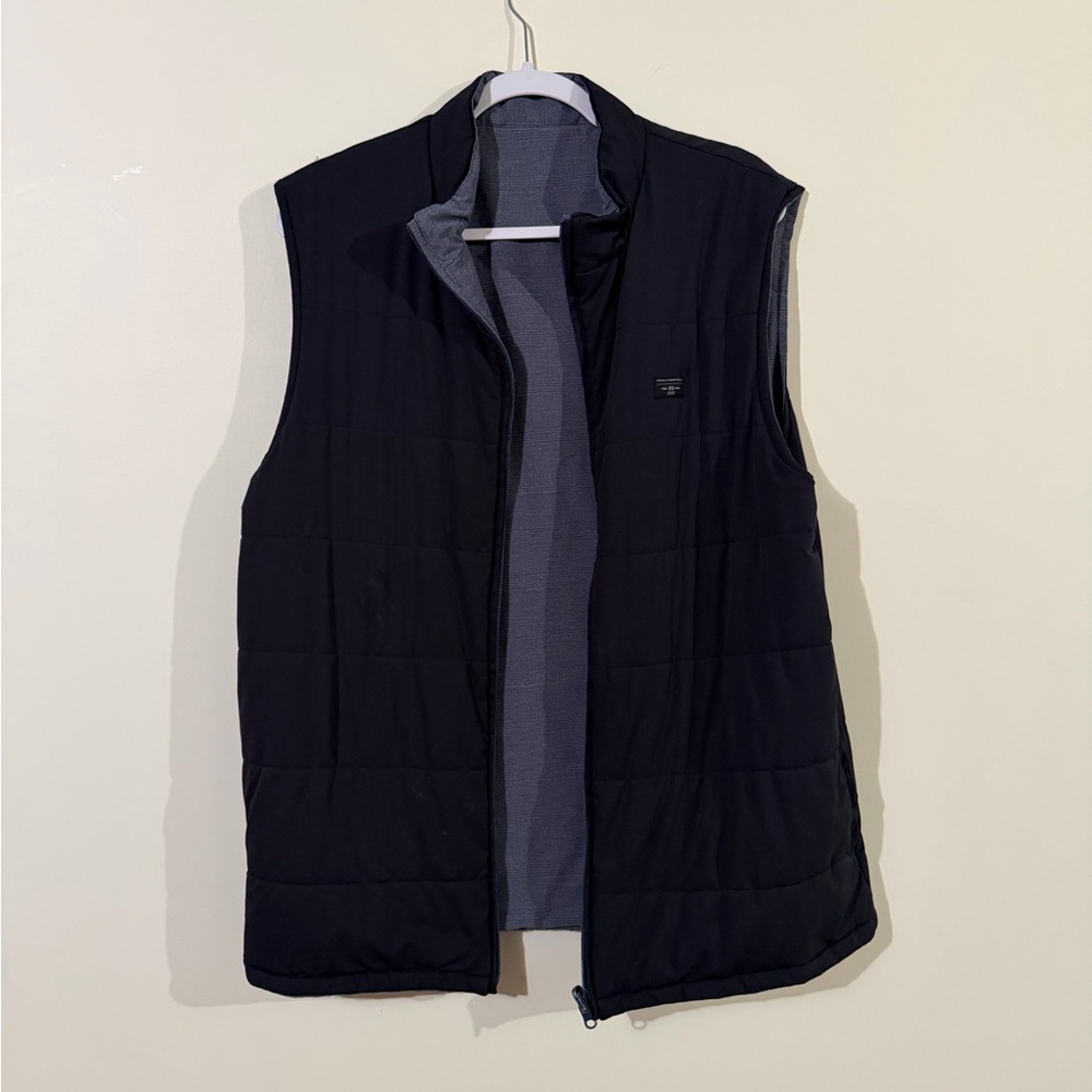 Travis Mathew reversible Men's Navy Blue Vest